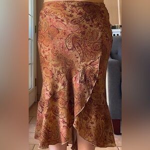 90s/Y2K high-low skirt